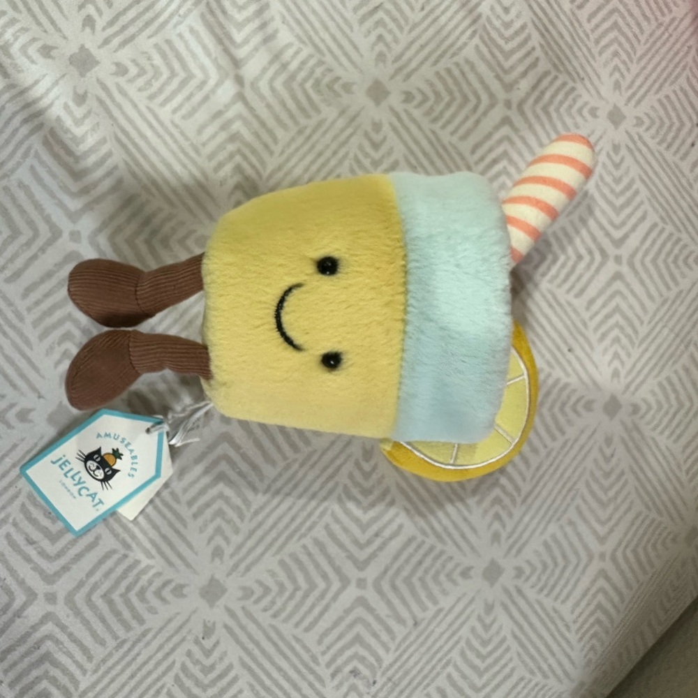 Jellycat Amuseable Lemon with Striped Top
